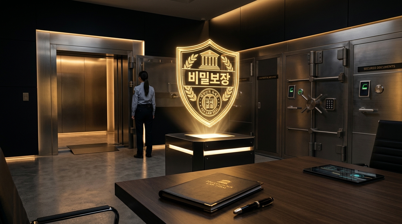 국가 공인 데이터 보안 규격 및 암호화 (AI 생성 이미지)